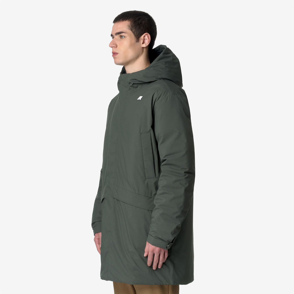 Jackets_MAN_JARNO ST THERMO_3/4 Length_GREEN BLACKISH  - Black Pure - Commercial 5