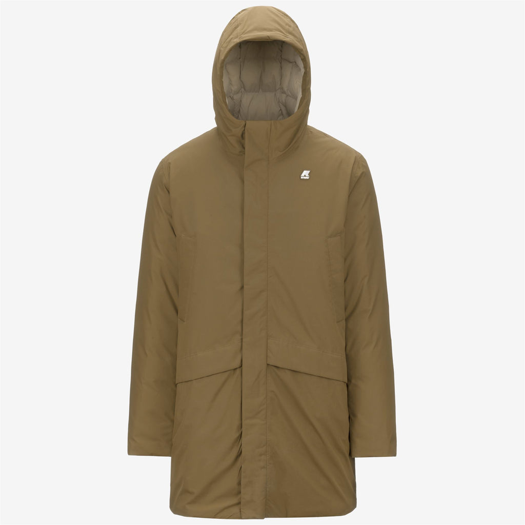 Jackets_MAN_JARNO ST THERMO_3/4 Length_Brown C-Beige G - Commercial 1