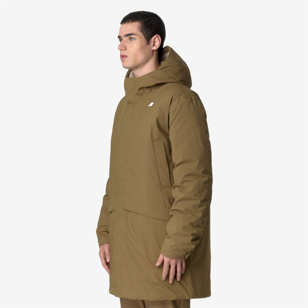 Jackets_MAN_JARNO ST THERMO_3/4 Length_Brown C-Beige G - Commercial 5