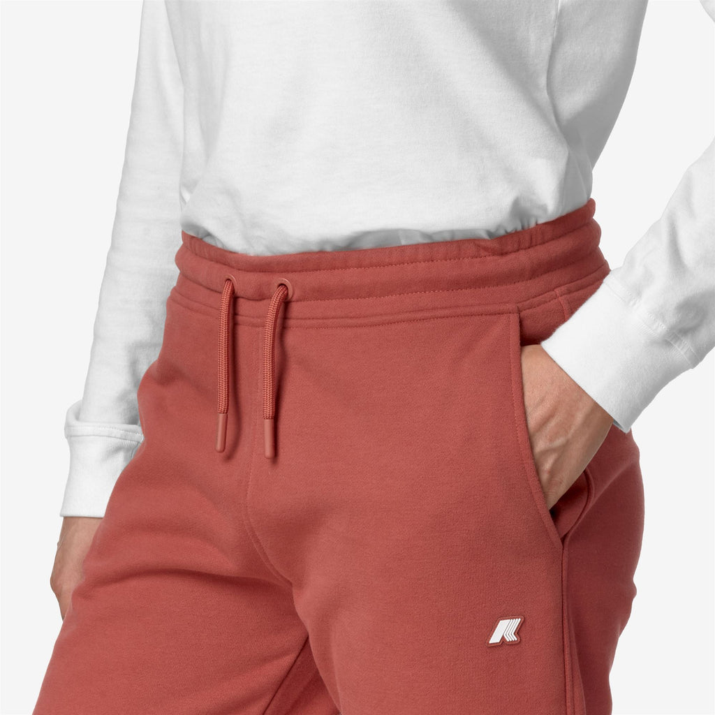 Pants_WOMAN_GINEVRETTE FLEECE PEACH_Sport Trousers_Pink Cedar - Commercial 7