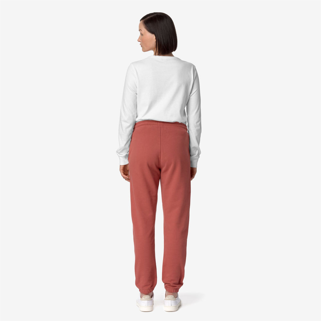 Pants_WOMAN_GINEVRETTE FLEECE PEACH_Sport Trousers_Pink Cedar - Commercial 6