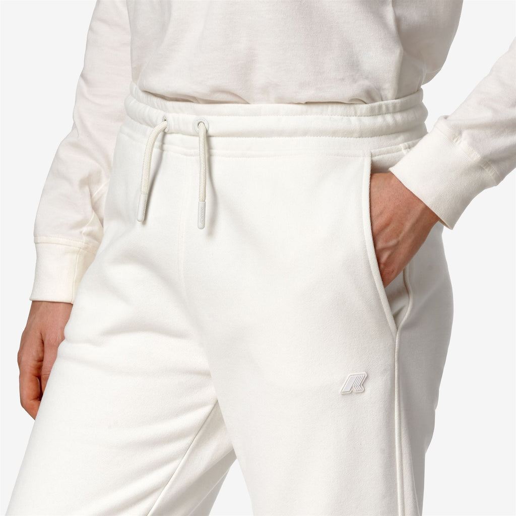 Pants_WOMAN_GINEVRETTE FLEECE PEACH_Sport Trousers_White Gardenia - Commercial 7