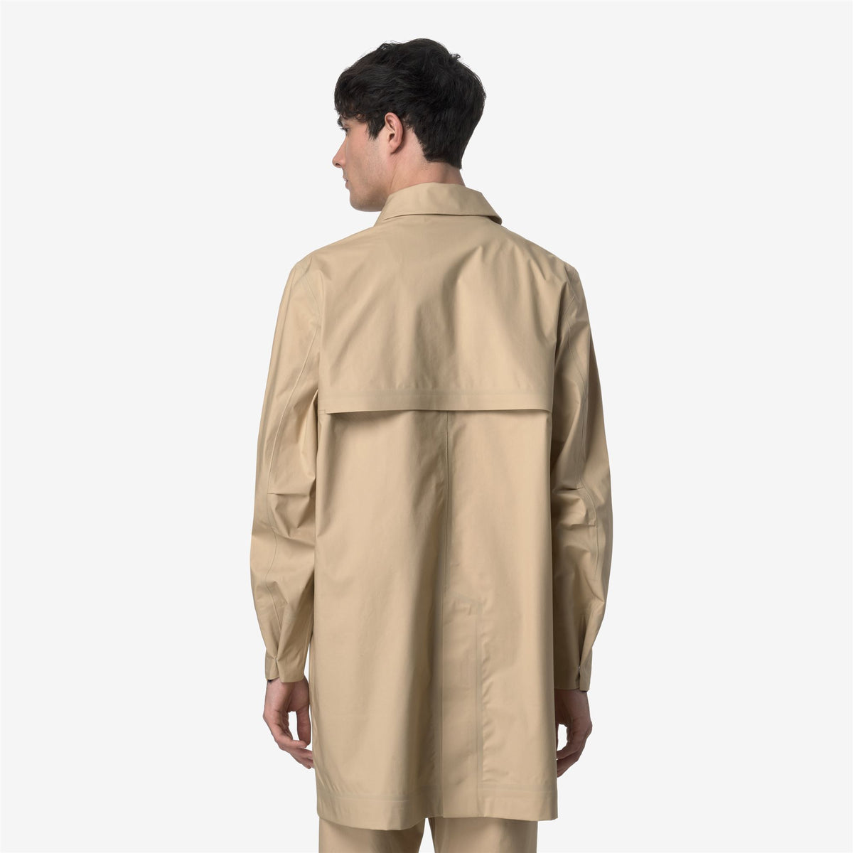 Jackets_MAN_POIR 3L POPLIN_3/4 Length_Beige Rope - BEIGE LT - Commercial 6