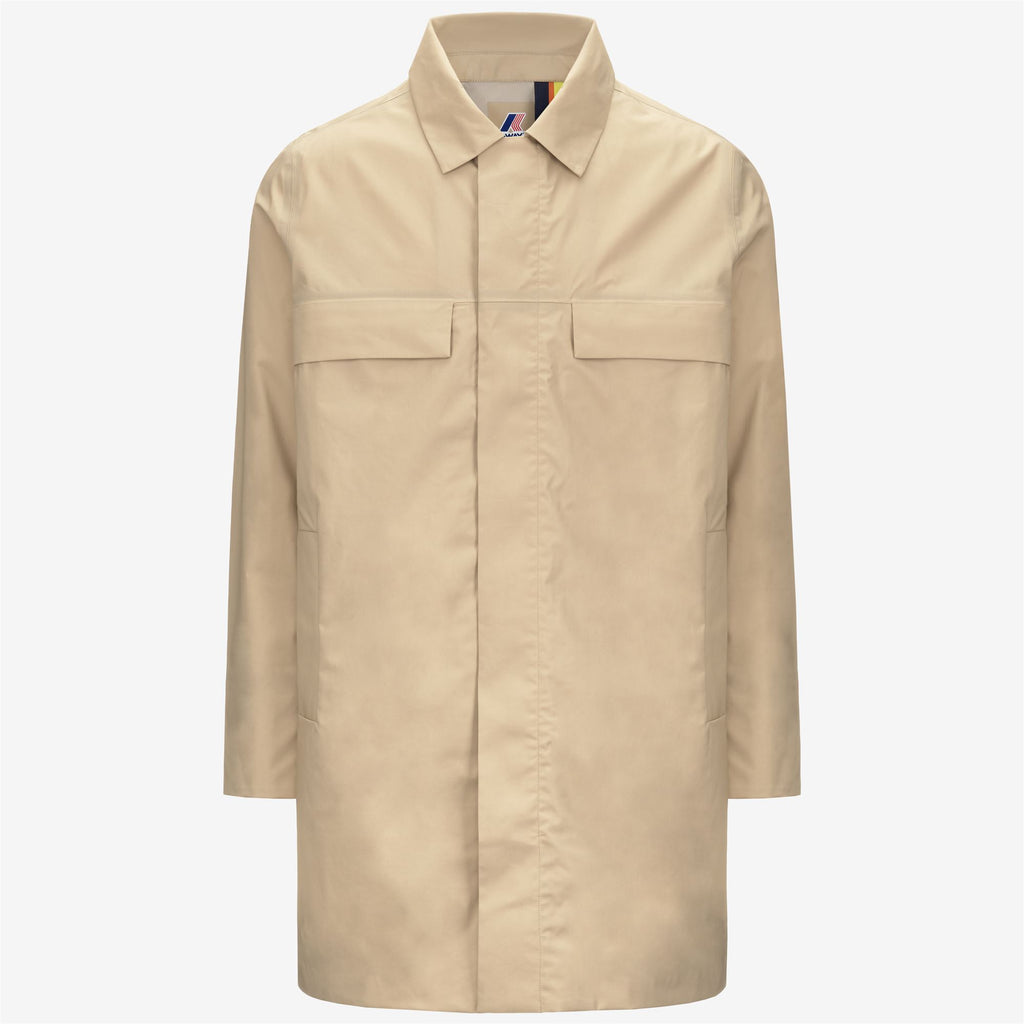 Jackets_MAN_POIR 3L POPLIN_3/4 Length_Beige Rope - BEIGE LT - Commercial 1