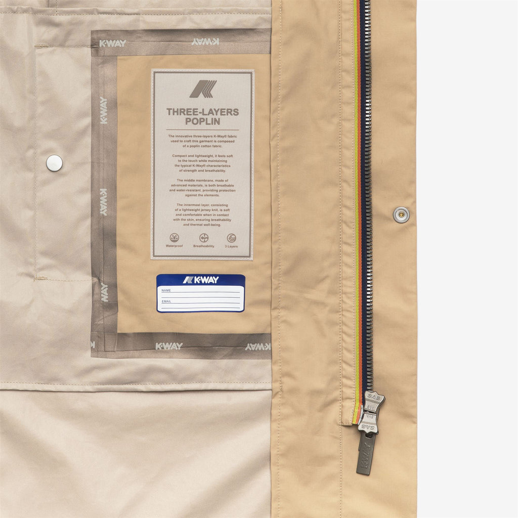 Jackets_MAN_POIR 3L POPLIN_3/4 Length_Beige Rope - BEIGE LT - Commercial 2