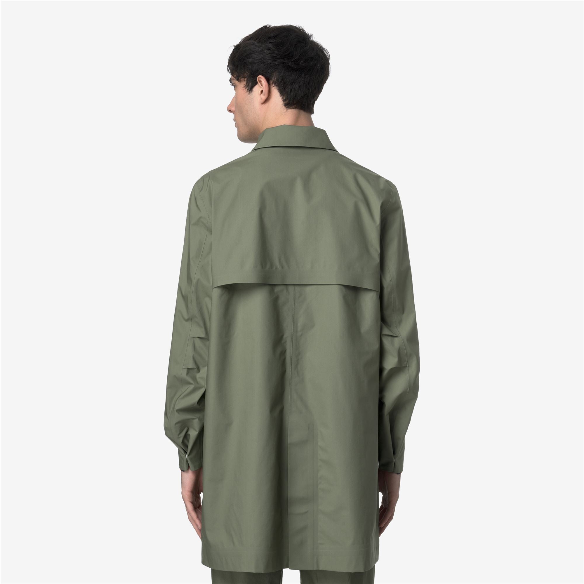 Jackets_MAN_POIR 3L POPLIN_3/4 Length_Green Lichen - BEIGE LT - Commercial 6