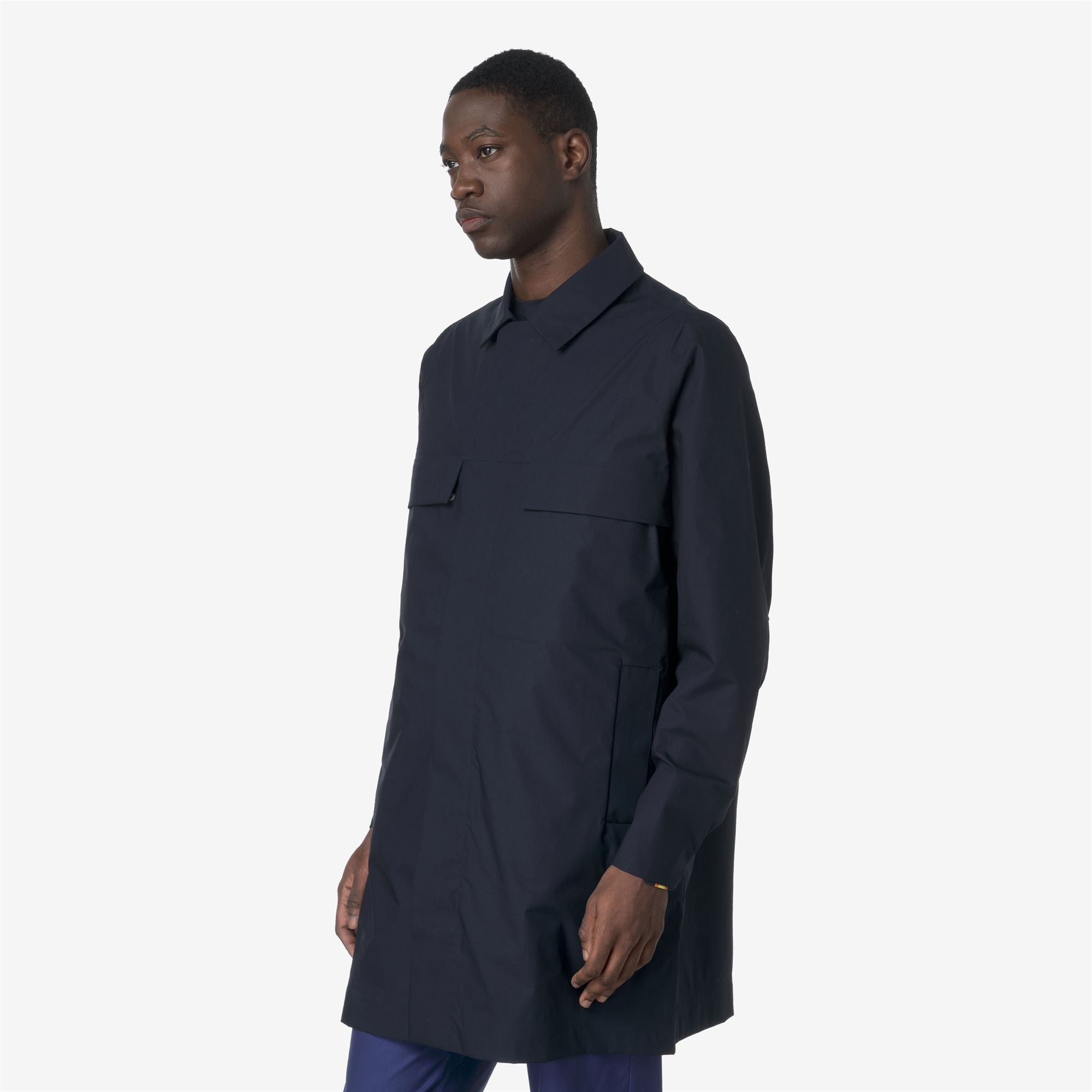 Jackets_MAN_POIR 3L POPLIN_3/4 Length_Blue Depth - BEIGE LT - Commercial 5