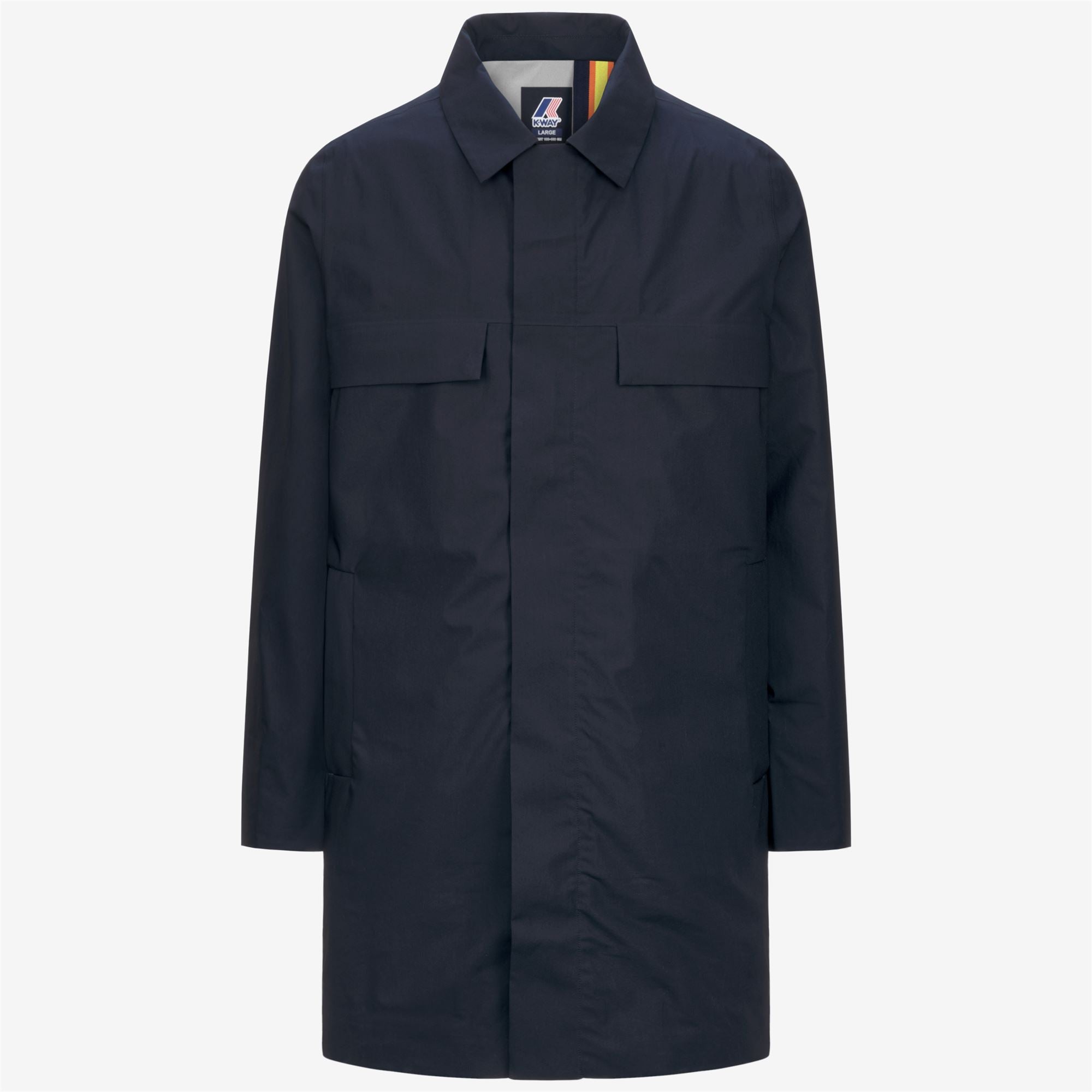 Jackets_MAN_POIR 3L POPLIN_3/4 Length_Blue Depth - BEIGE LT - Commercial 1