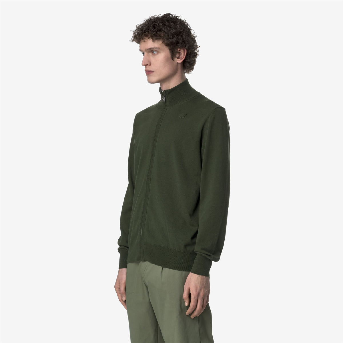 Knitwear_MAN_FINNY COTTON PS_Pull Over_Green Africa - Commercial 5