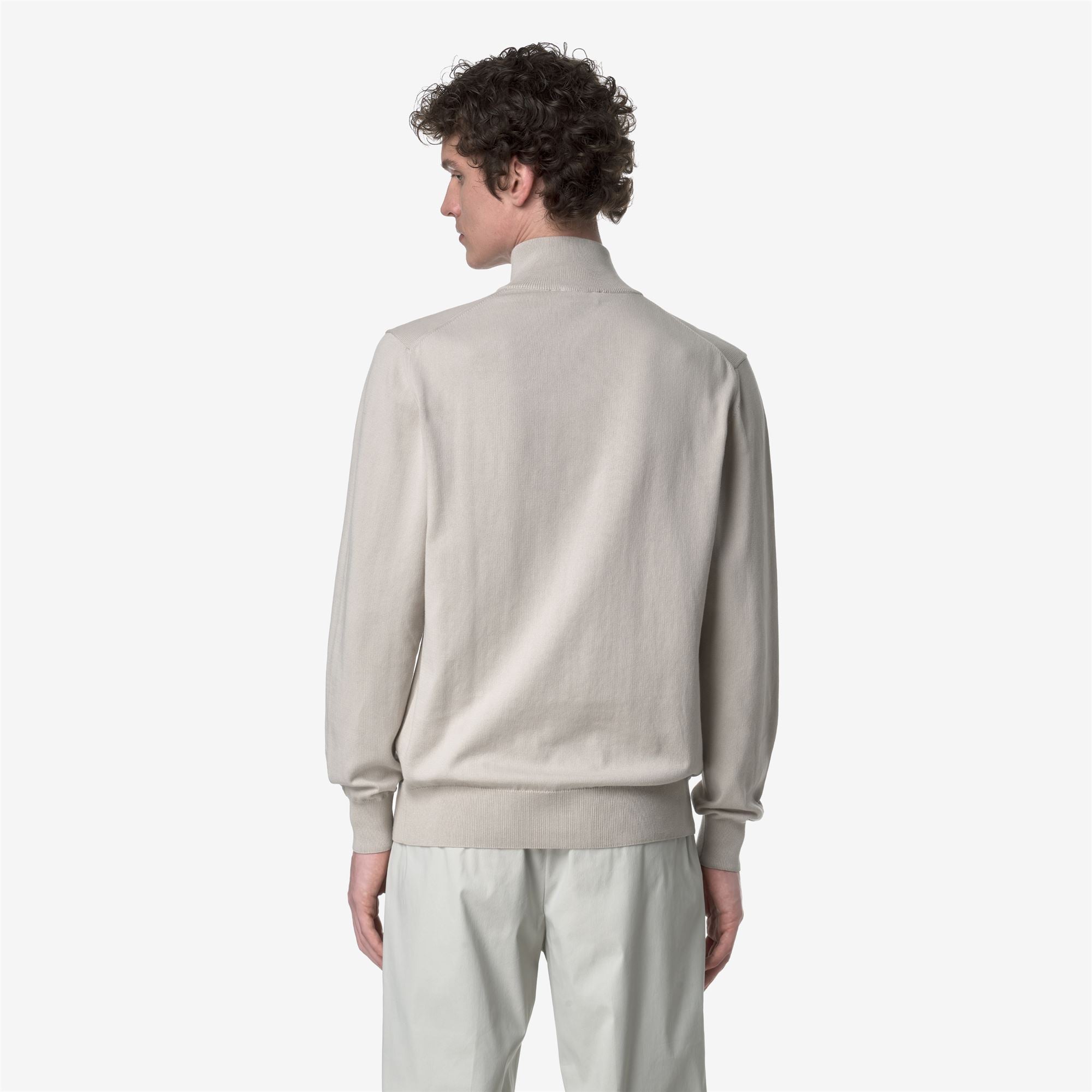 Knitwear_MAN_FINNY COTTON PS_Pull Over_BEIGE LT - Commercial 6