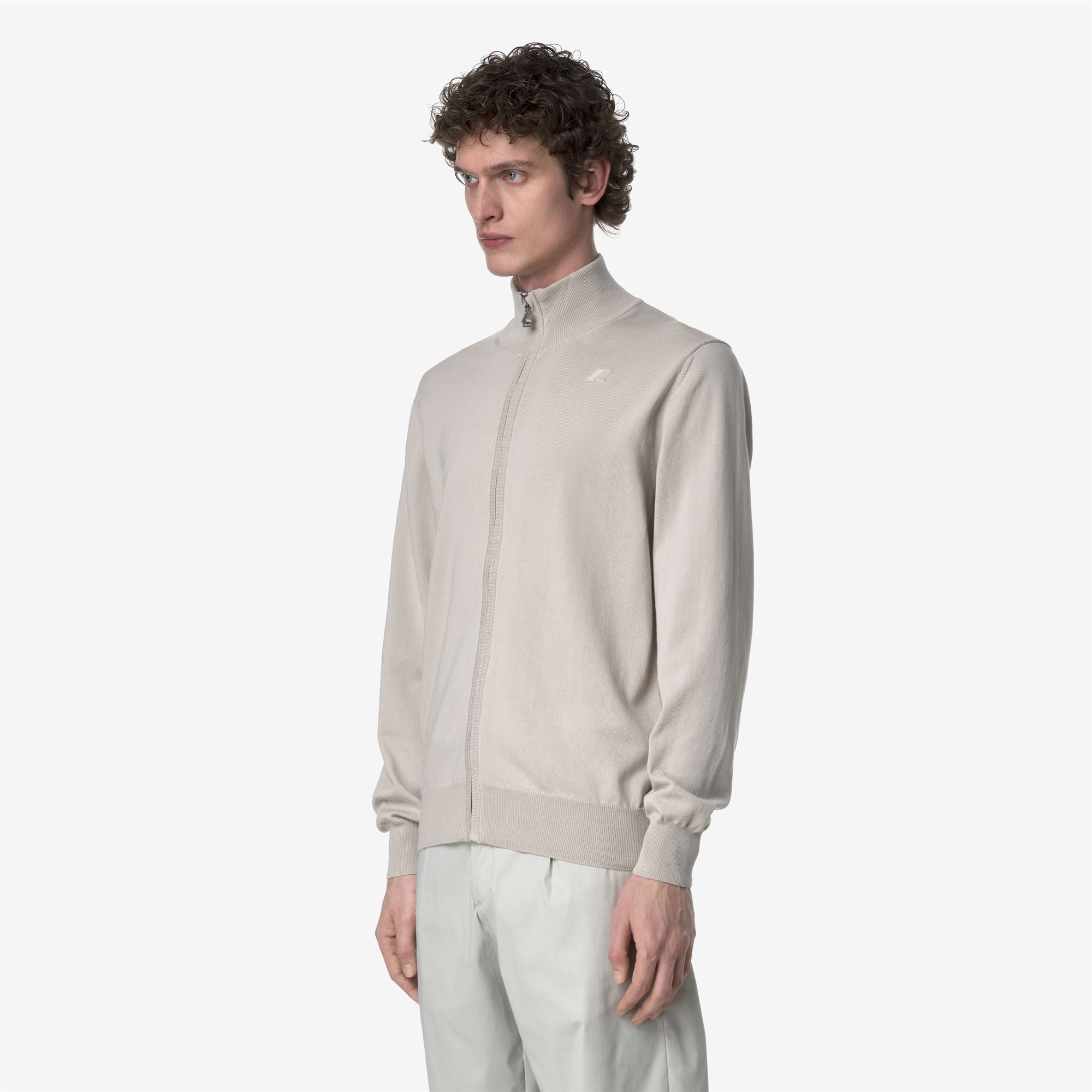 Knitwear_MAN_FINNY COTTON PS_Pull Over_BEIGE LT - Commercial 5