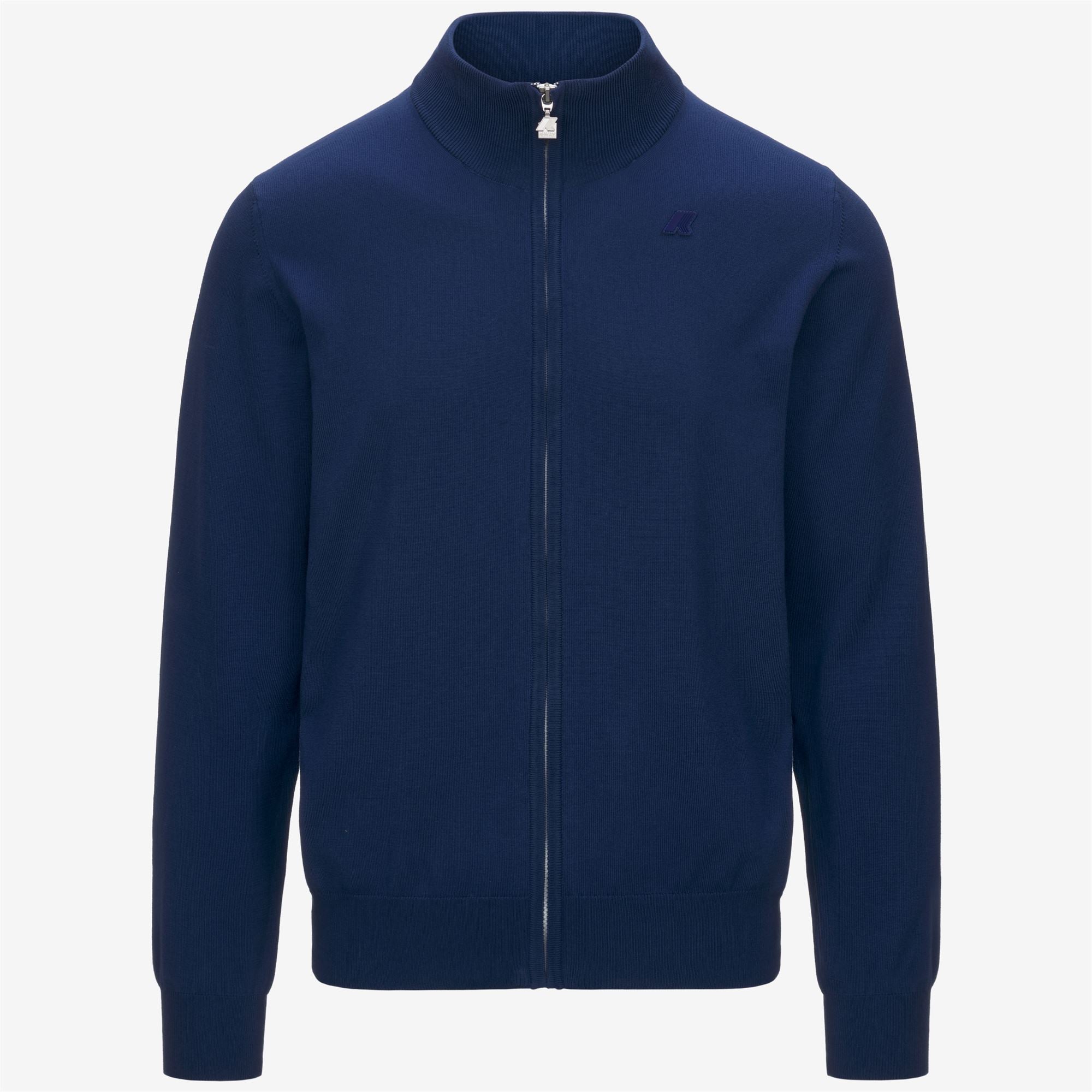 Knitwear_MAN_FINNY COTTON PS_Pull Over_Blue Depths - Commercial 1