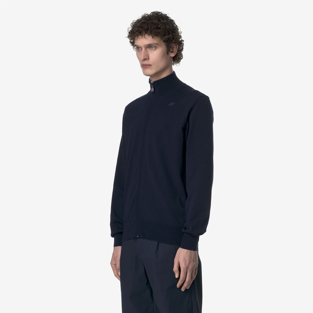 Knitwear_MAN_FINNY COTTON PS_Pull Over_Blue Depth - Commercial 5