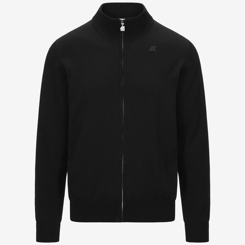 Knitwear_MAN_FINNY COTTON PS_Pull Over_Black Pure - Commercial 1