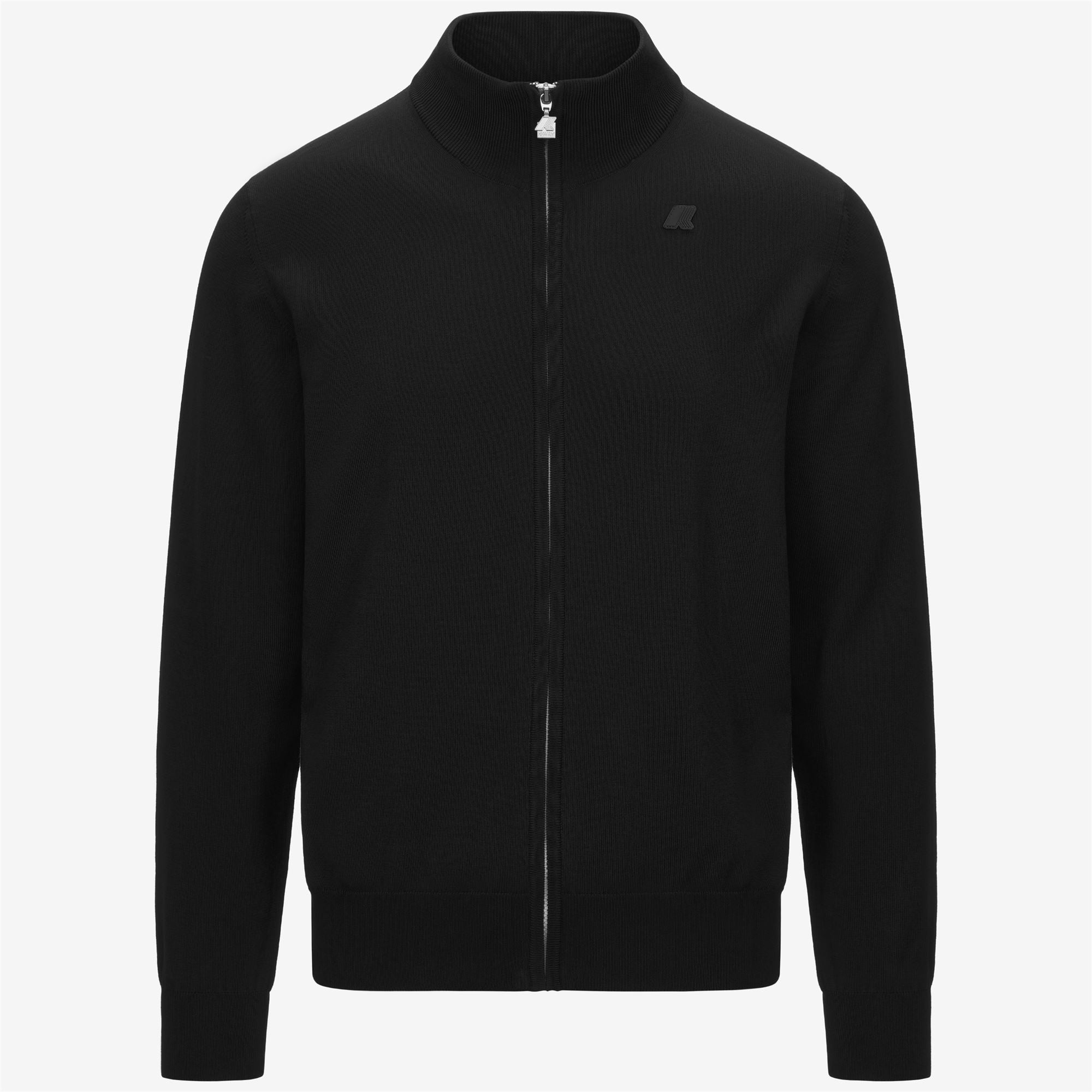 Knitwear_MAN_FINNY COTTON PS_Pull Over_Black Pure - Commercial 1