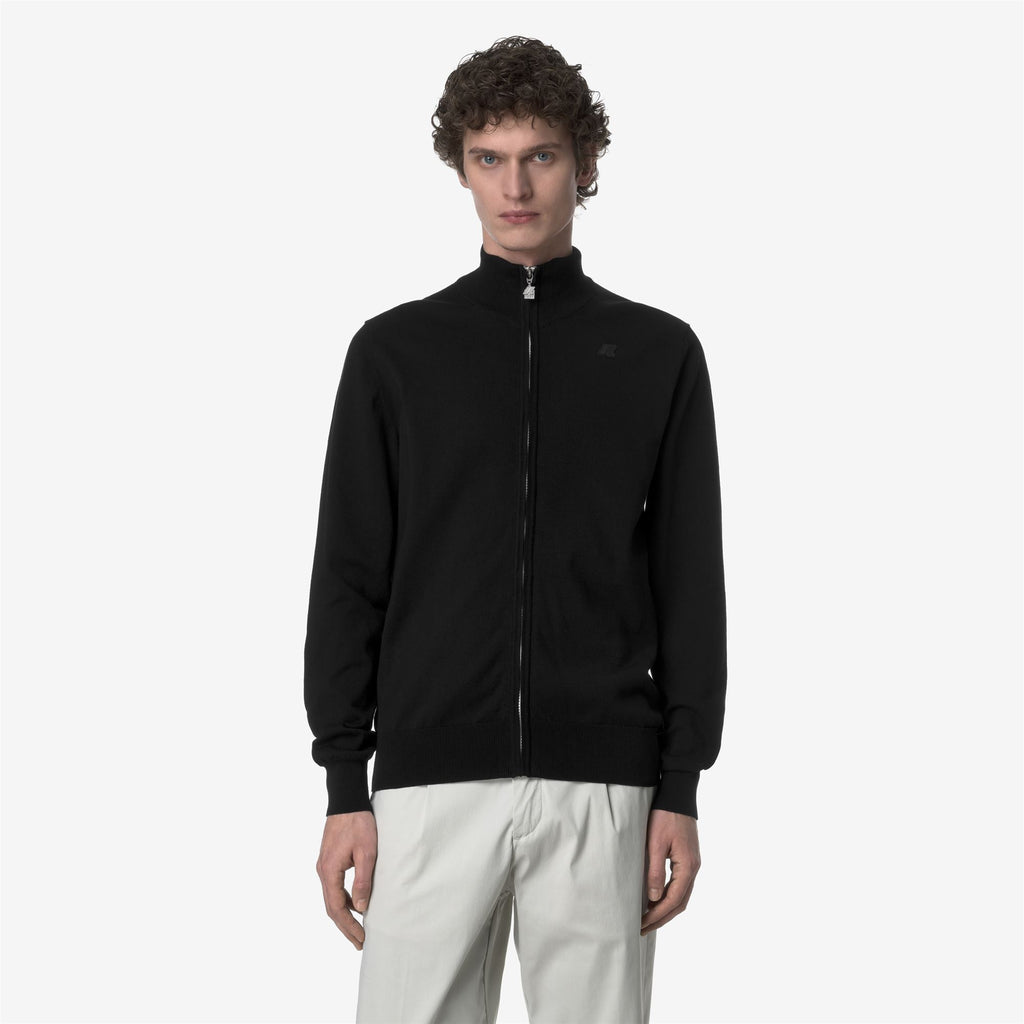 Knitwear_MAN_FINNY COTTON PS_Pull Over_Black Pure - Commercial 4