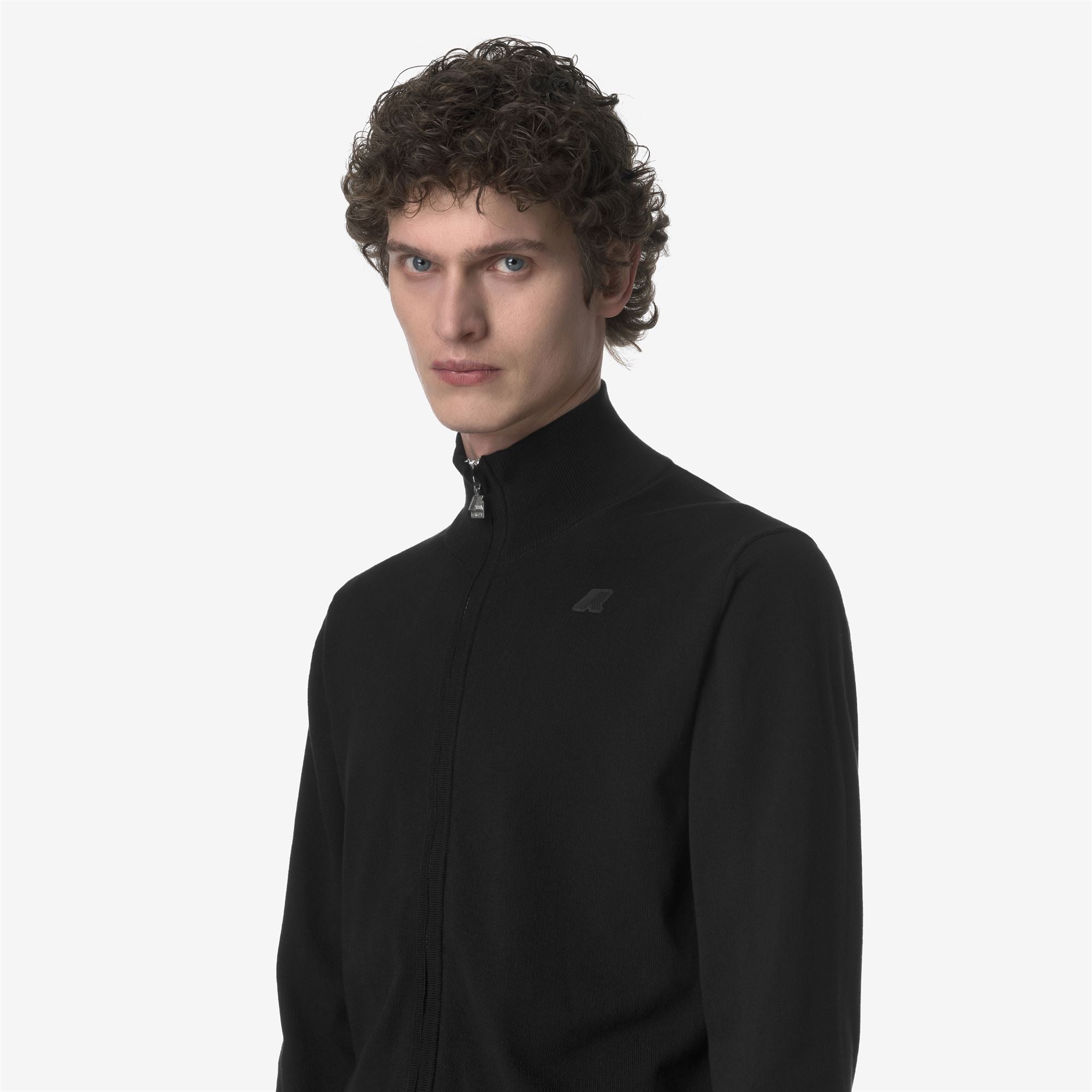 Knitwear_MAN_FINNY COTTON PS_Pull Over_Black Pure - Commercial 7