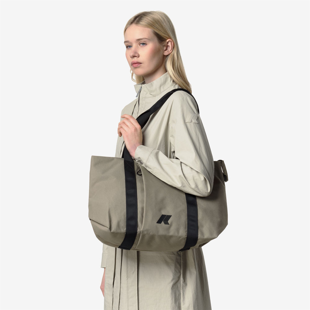 CLARABELLE Bags Tote Bag Unisex Grey Tortora 02