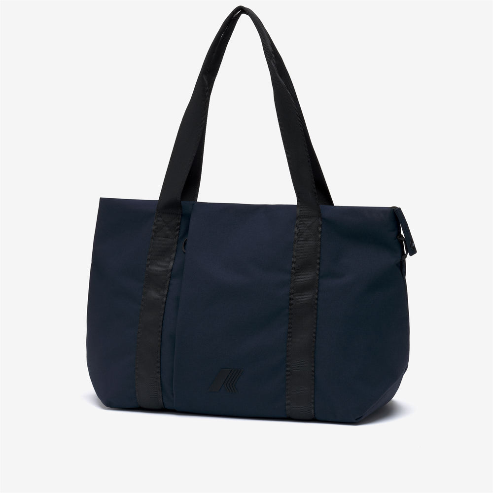 Blue Unisex Versatile Tote Bag with Internal Pouch and Nylon Fabric 02
