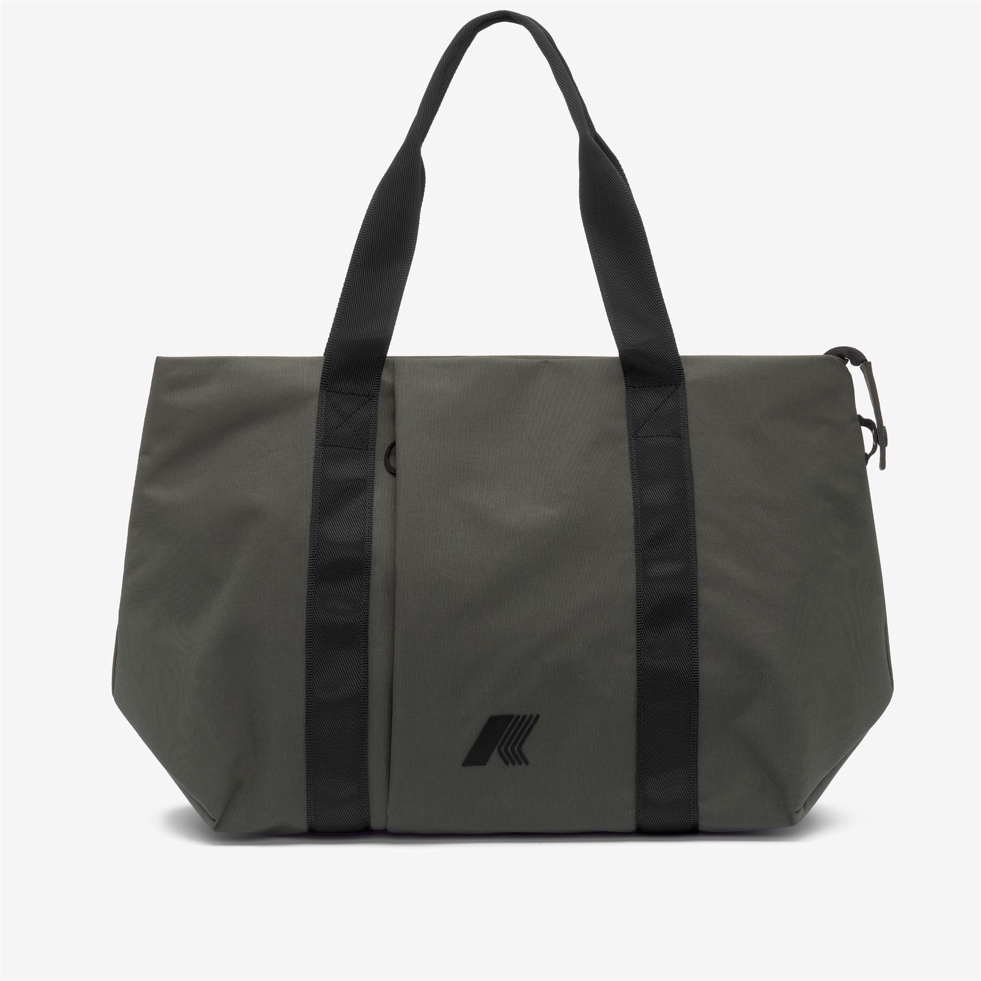 Bags_UNISEX_CLARABELLE_Tote Bag_GREEN BLACKISH - Commercial 1