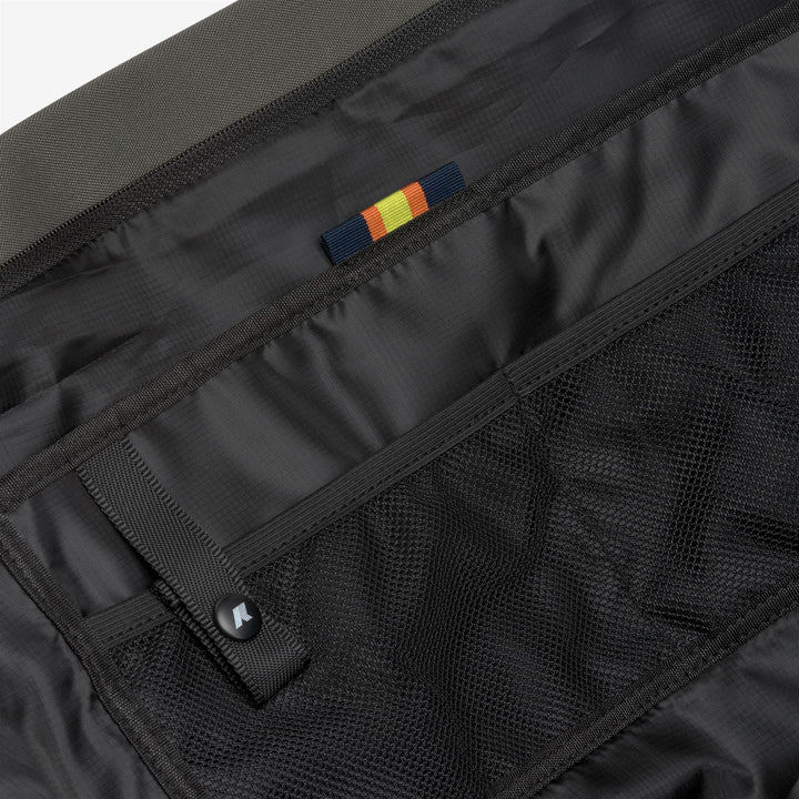 Borsa tote versatile unisex verde con custodia rimovibile 3