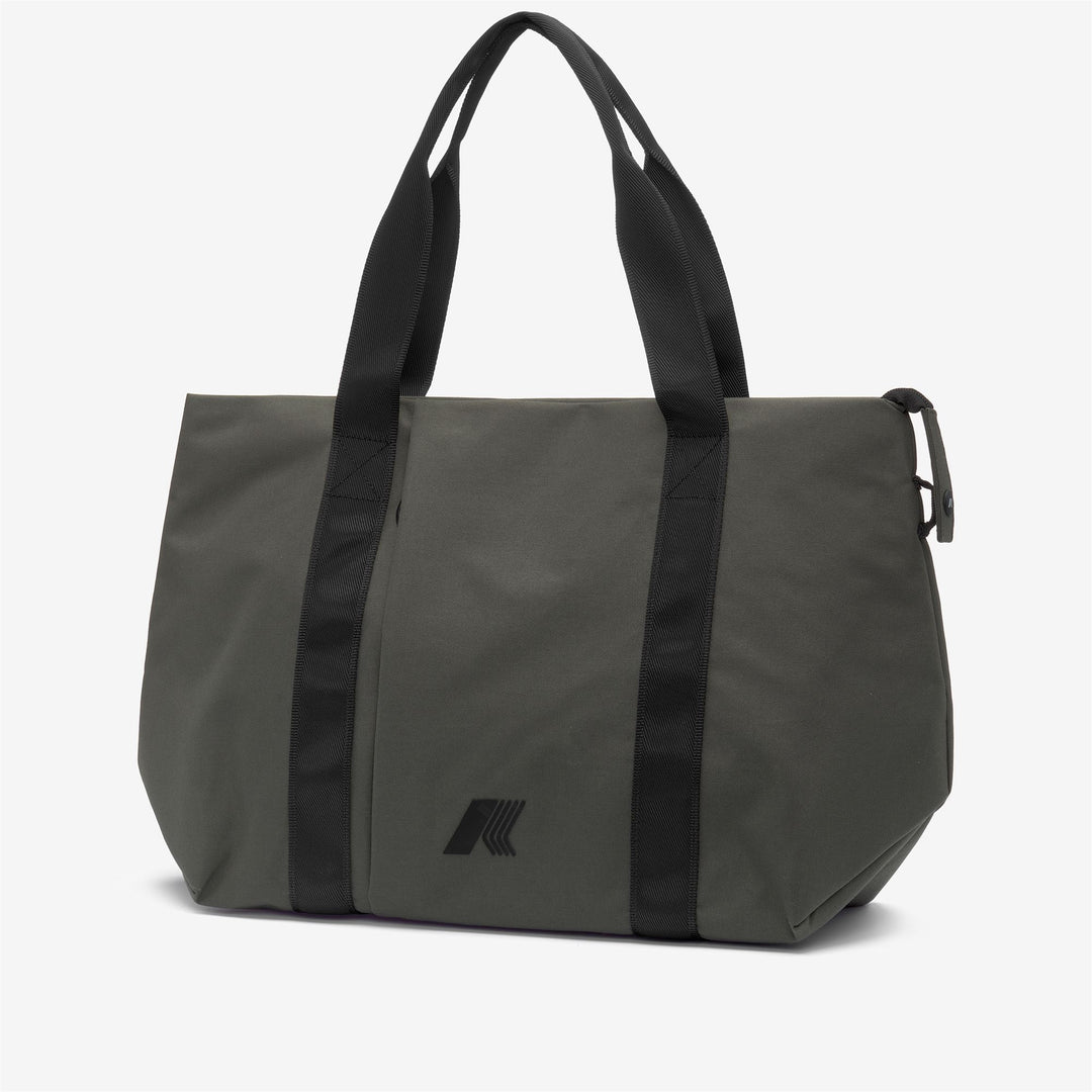 Borsa tote versatile unisex verde con custodia rimovibile main