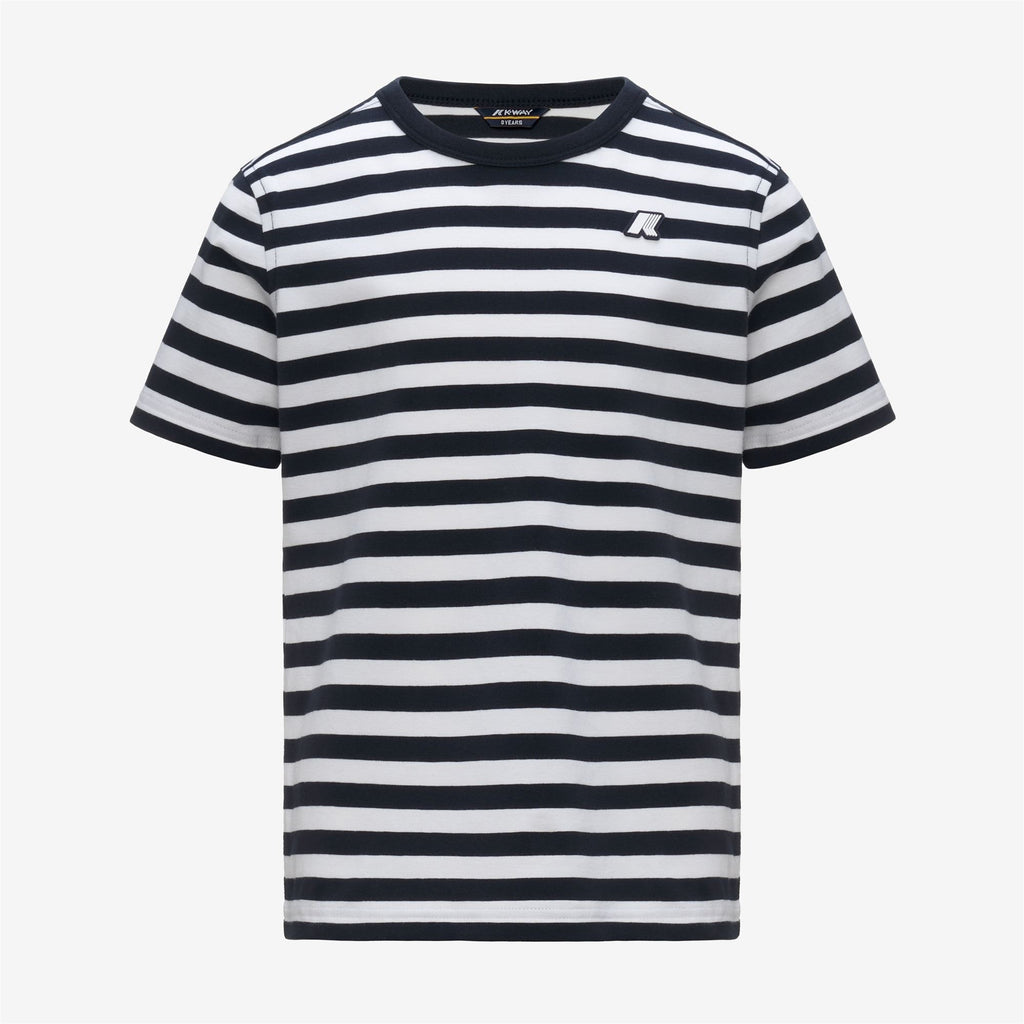 T-Shirts & Top_Boy_P. ADAME LIGHT STRETCH JERSEY_T-Shirt_Blue Depth - White - Commercial 1