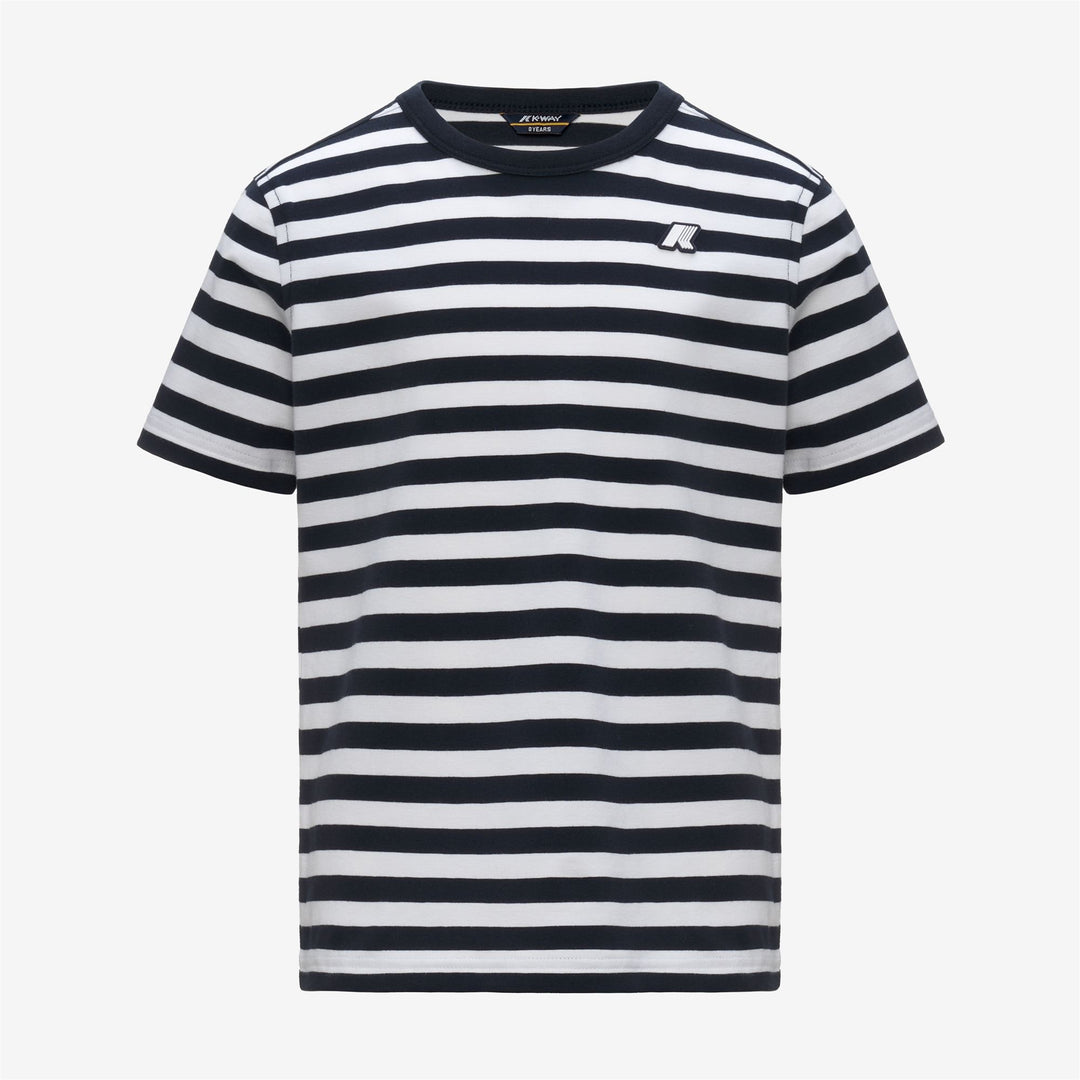 P. ADAME LIGHT STRETCH JERSEY - T-ShirtsTop - T-Shirt - Boy - BLUE DEPTH-WHITE 01