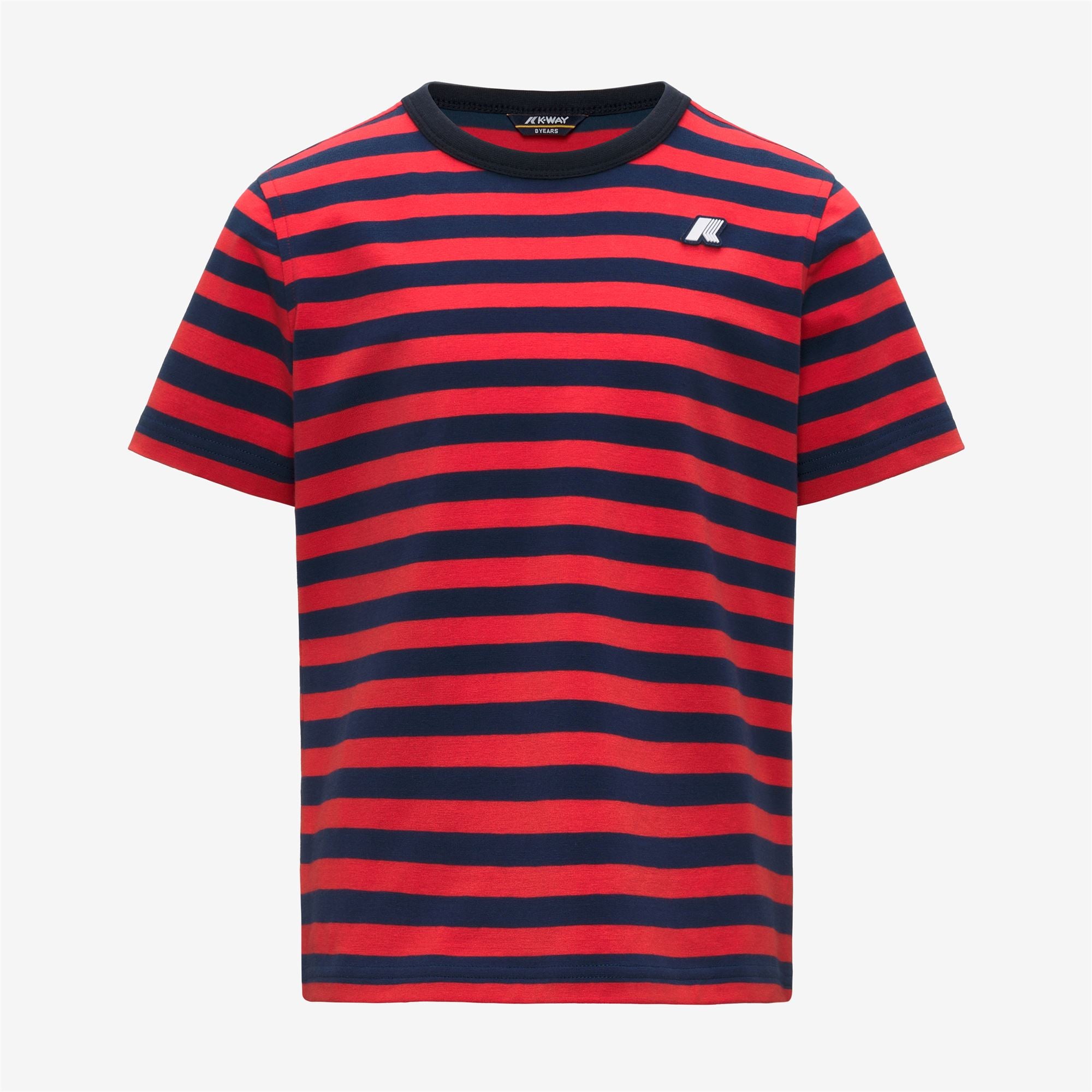 T-Shirts & Top_Boy_P. ADAME LIGHT STRETCH JERSEY_T-Shirt_Blue Insignia - Red Poppy - Commercial 1