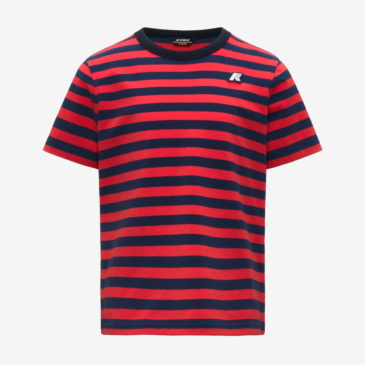 T-Shirts & Top_Boy_P. ADAME LIGHT STRETCH JERSEY_T-Shirt_Blue Insignia - Red Poppy - Commercial 1