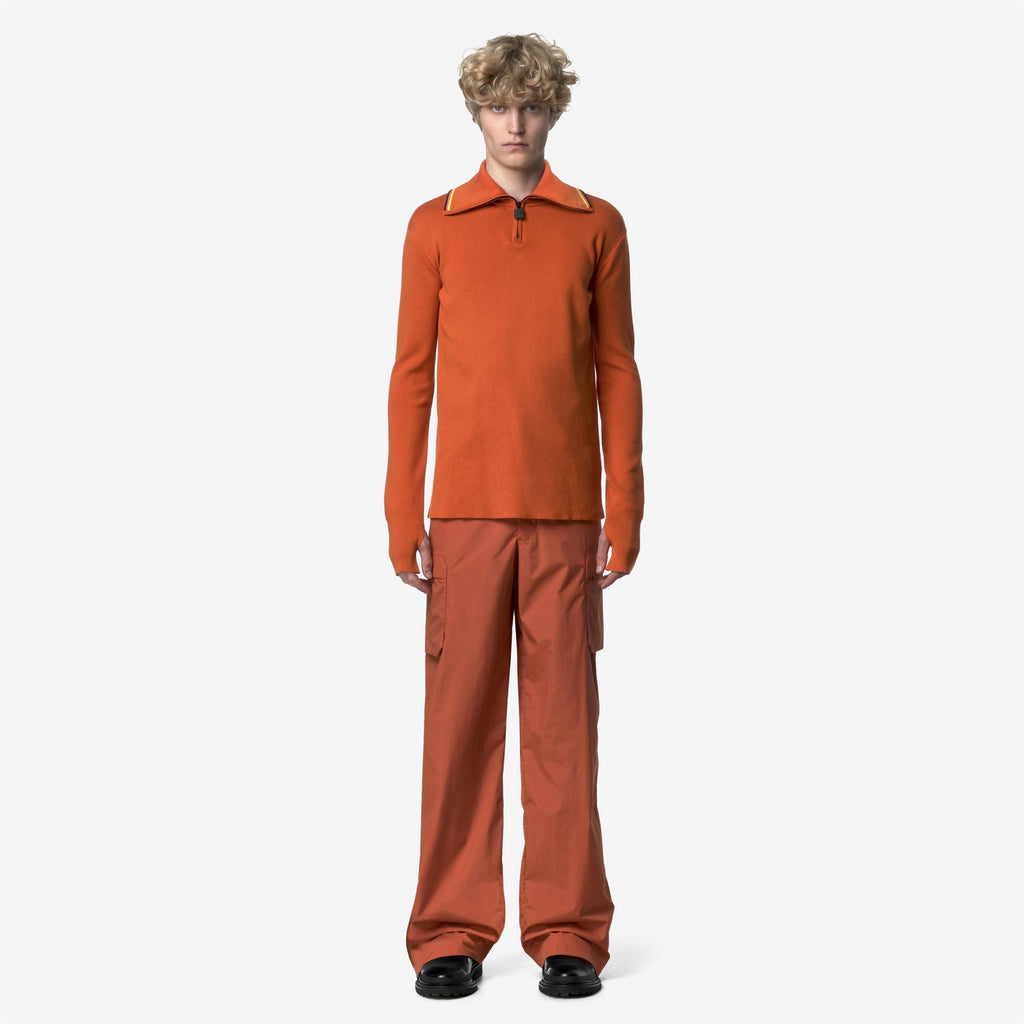 Knitwear_MAN_POLOM_Jumper_Orange Rusting - Commercial 4