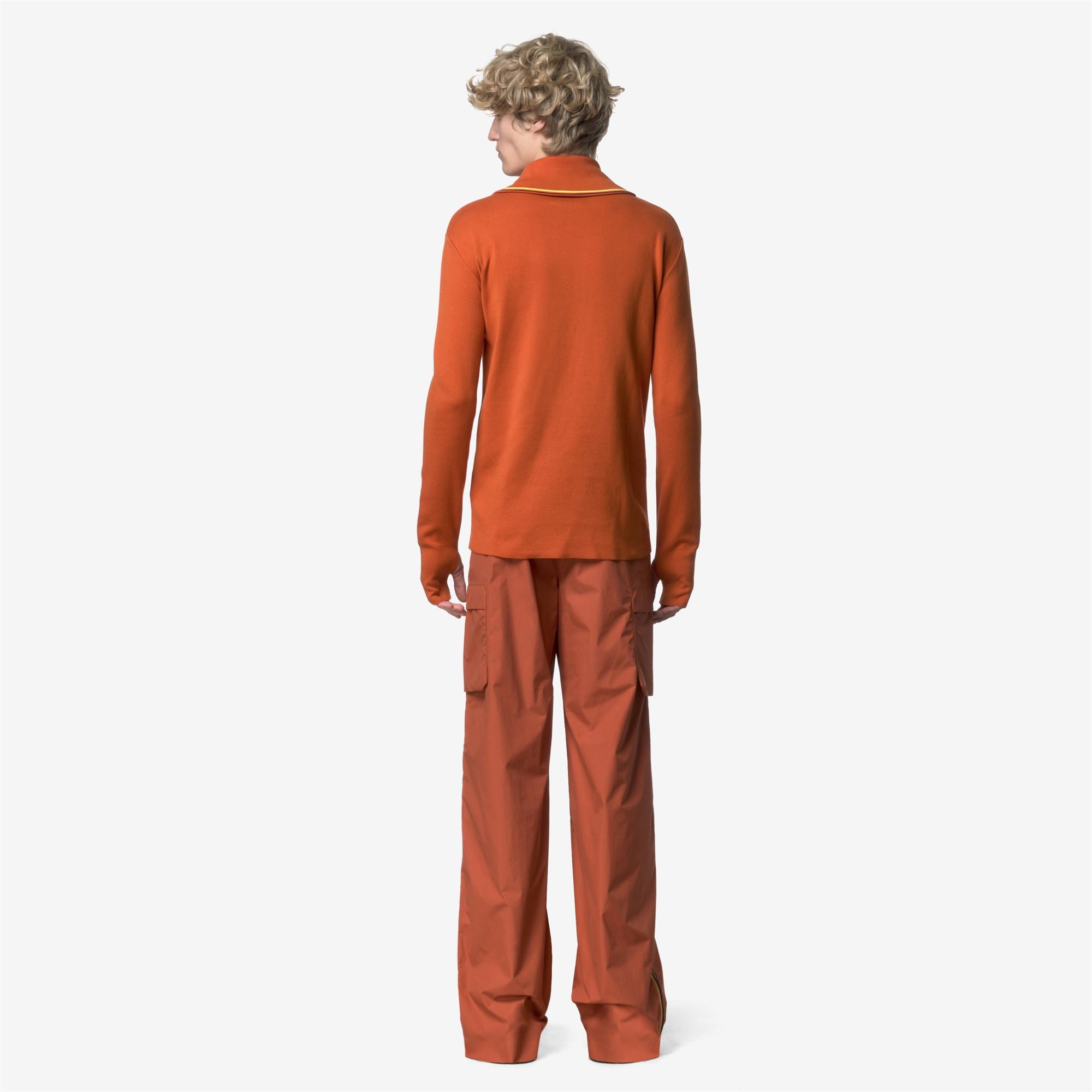 Knitwear_MAN_POLOM_Jumper_Orange Rusting - Commercial 6
