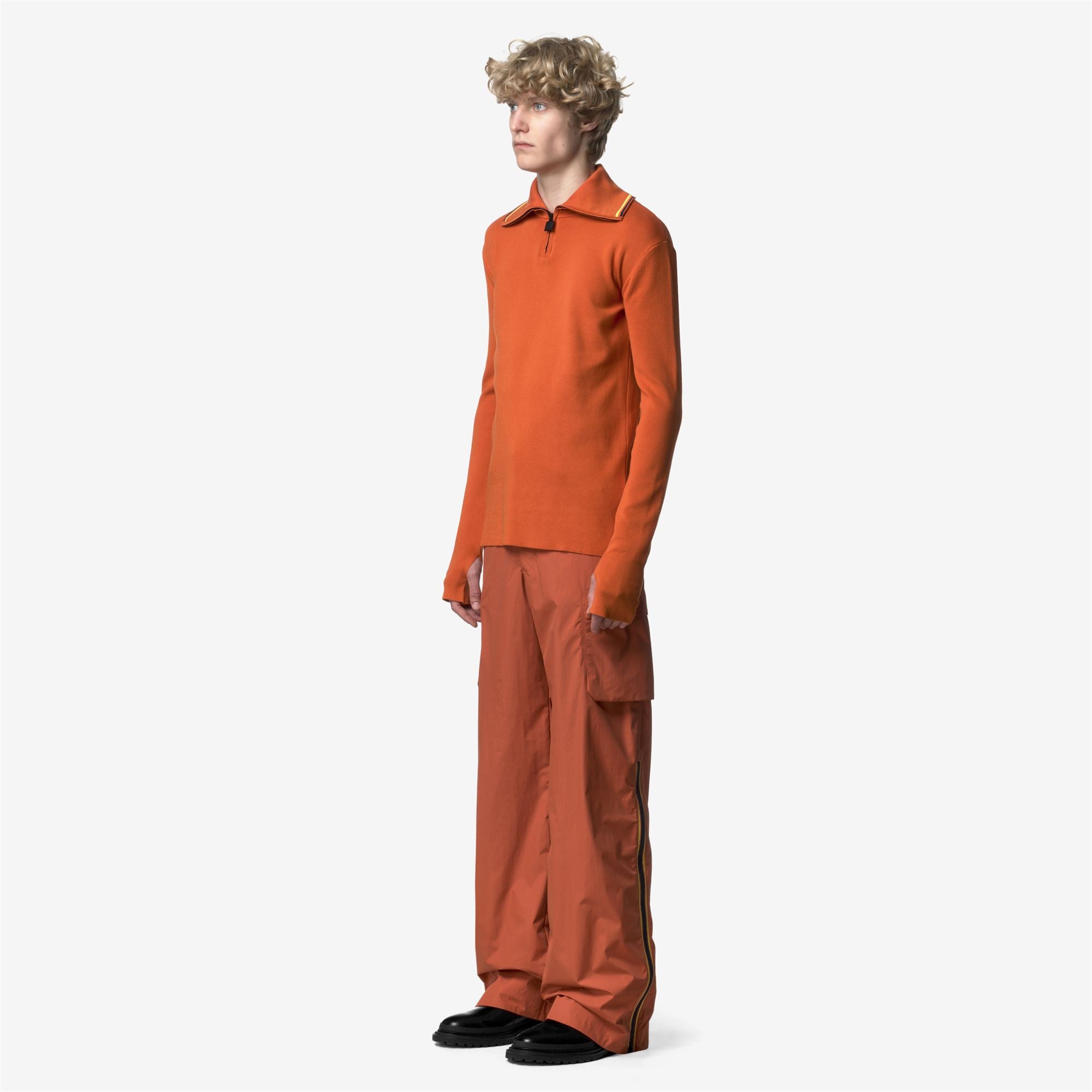 Knitwear_MAN_POLOM_Jumper_Orange Rusting - Commercial 5