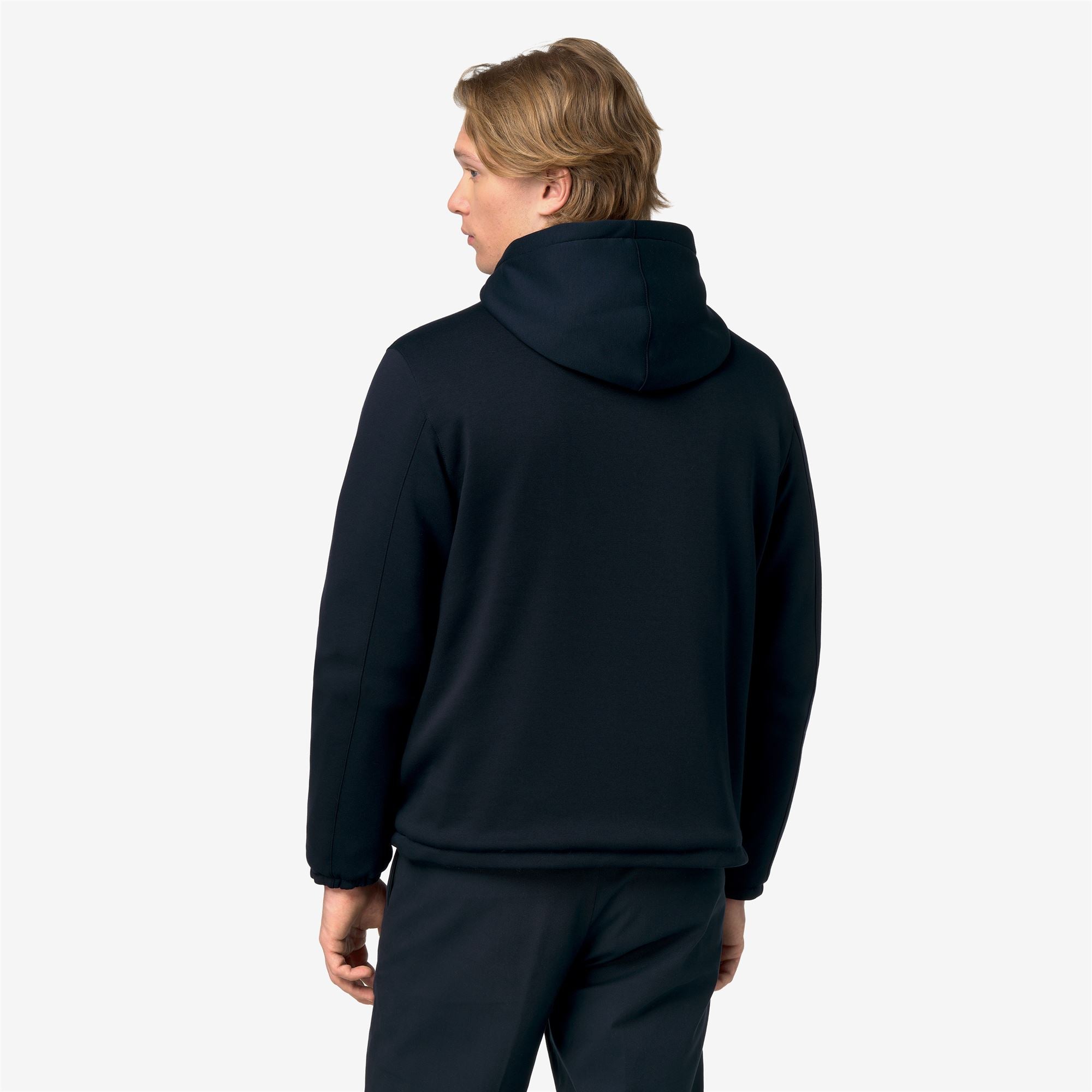 Fleece_Man_JACK LIGHT SPACER FUR DOUBLE_Jacket_Blue Depth - Fur - Grey Mist - Commercial 6