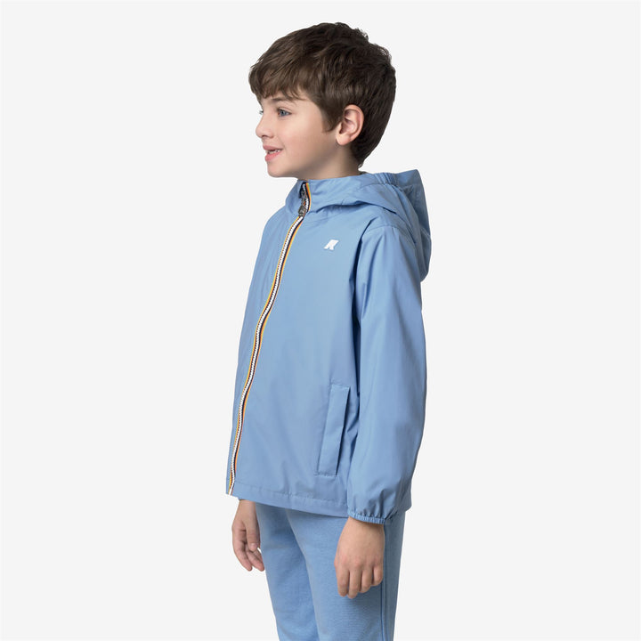 P. JACK STRETCH NYLON JERSEY - Jackets - Corta - Bambino - BLUE CIELO 4