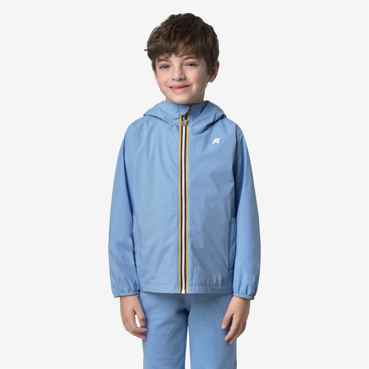 P. JACK STRETCH NYLON JERSEY - Jackets - Corta - Bambino - BLUE CIELO 3