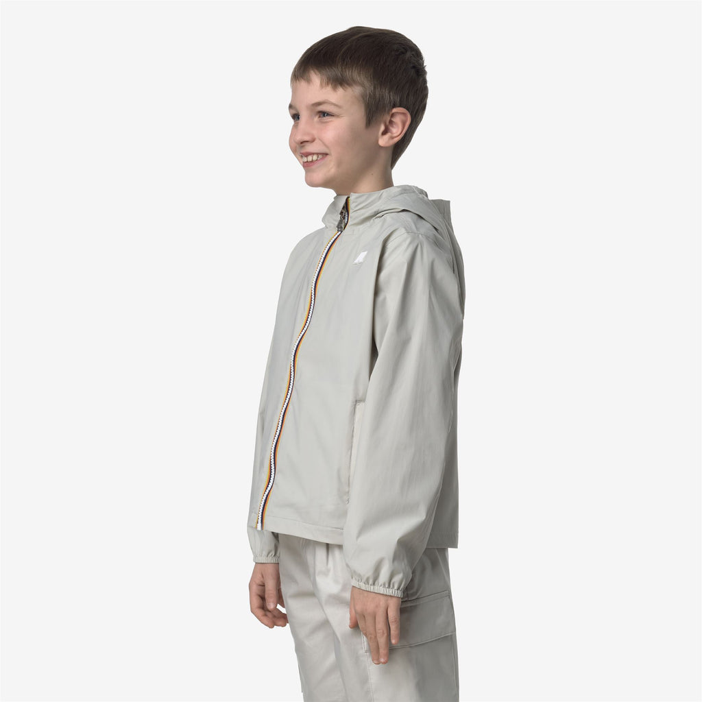 Jackets_BOY_P. JACK STRETCH NYLON JERSEY_Short_BEIGE LT - Commercial 5