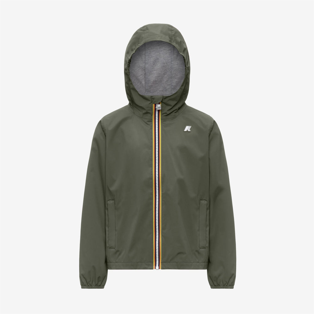 Jackets_Boy_P. JACK STRETCH NYLON JERSEY_Short_Green Lichen - Commercial 1