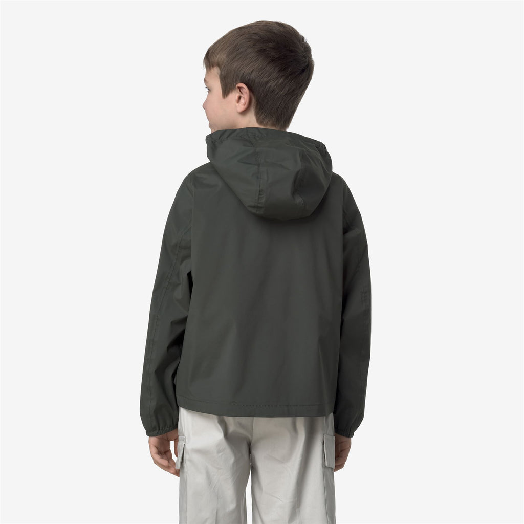 Jackets_BOY_P. JACK STRETCH NYLON JERSEY_Short_GREEN BLACKISH - Commercial 6