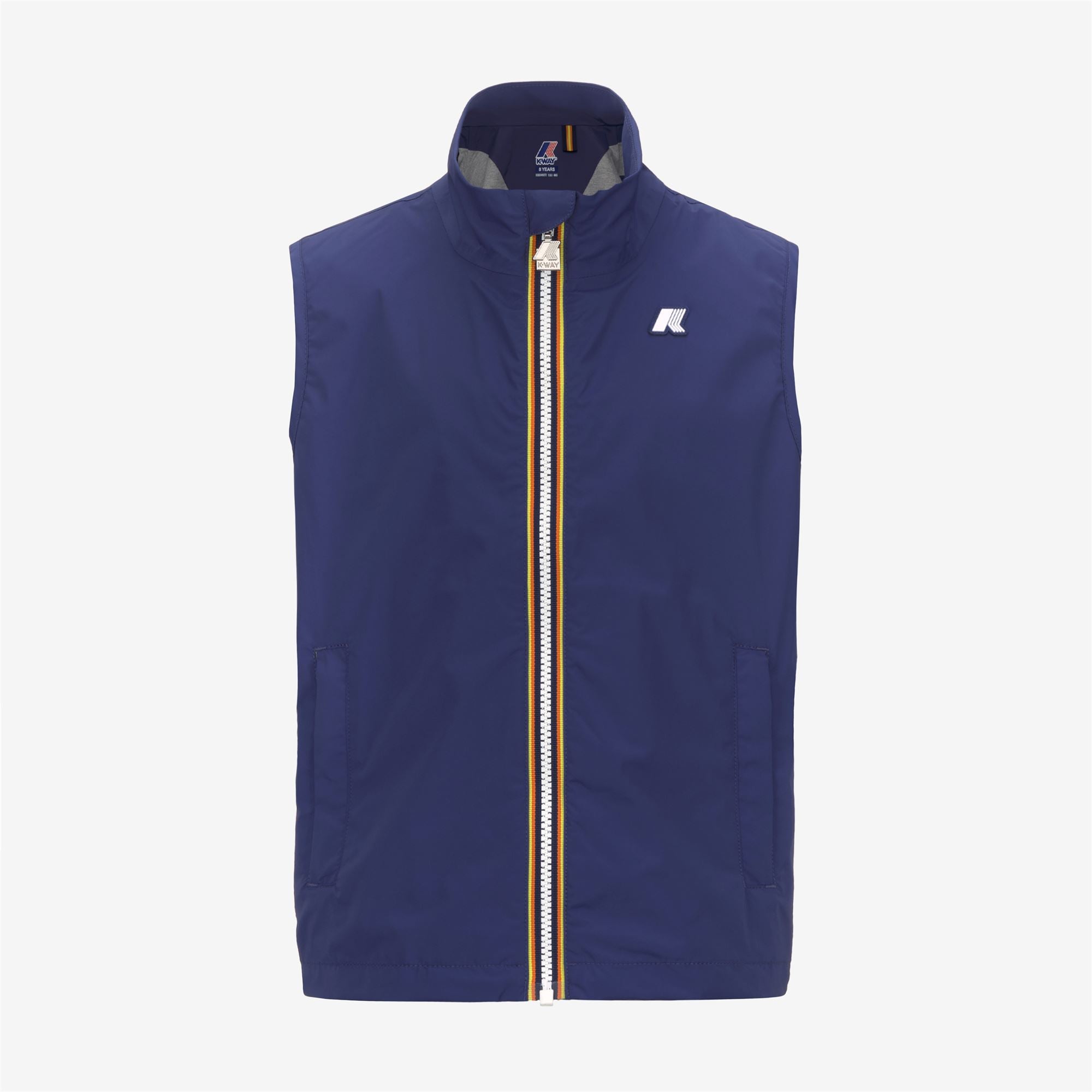 Jackets_BOY_P. VALEN STRETCH NYLON JERSEY_Vest_Blue Deep Cobalt - Commercial 1