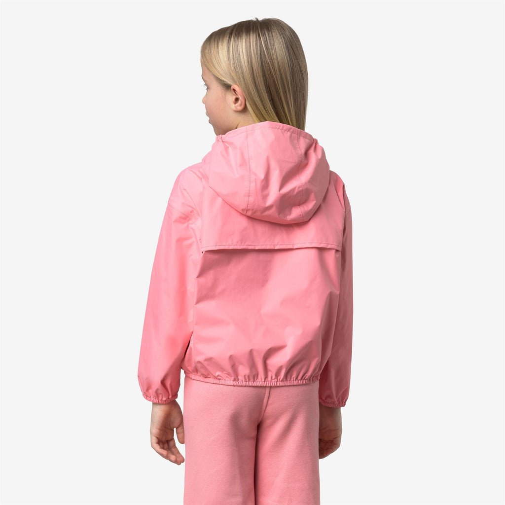 Jackets_Girl_P. LAURETTE PLUS.2 DOUBLE_Short_Pink Geranium - Yellow Lime - Commercial 6