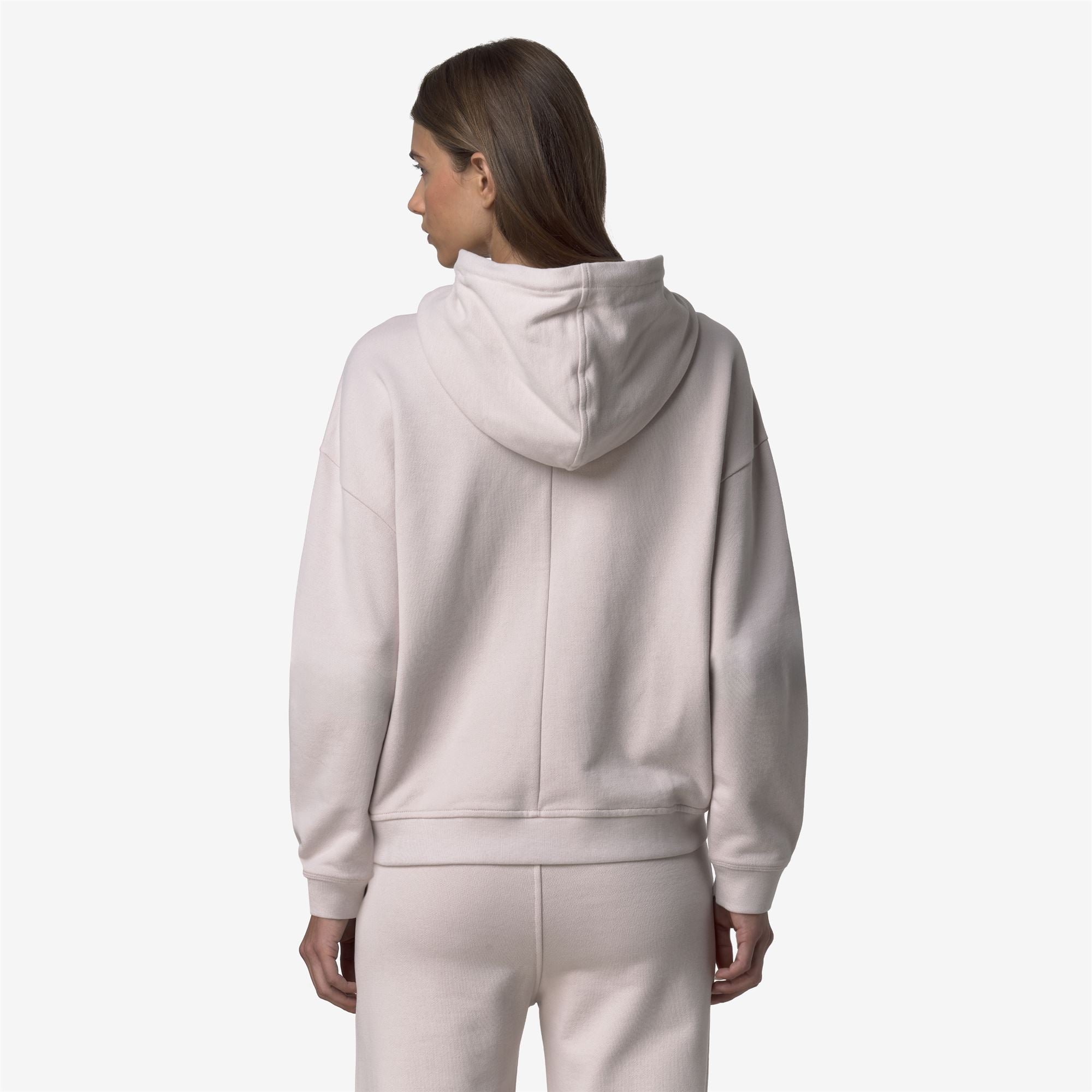Fleece_WOMAN_ARWEN FLEECE PEACH_Jacket_Rose Hushed - Commercial 6