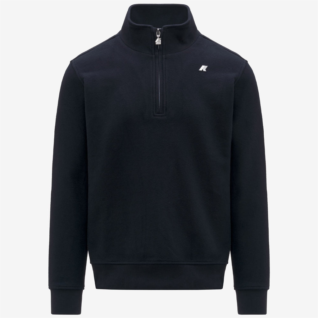 Fleece_MAN_FINNICK HEAVY FLEECE_Pull Over_Blue Depth - Commercial 1