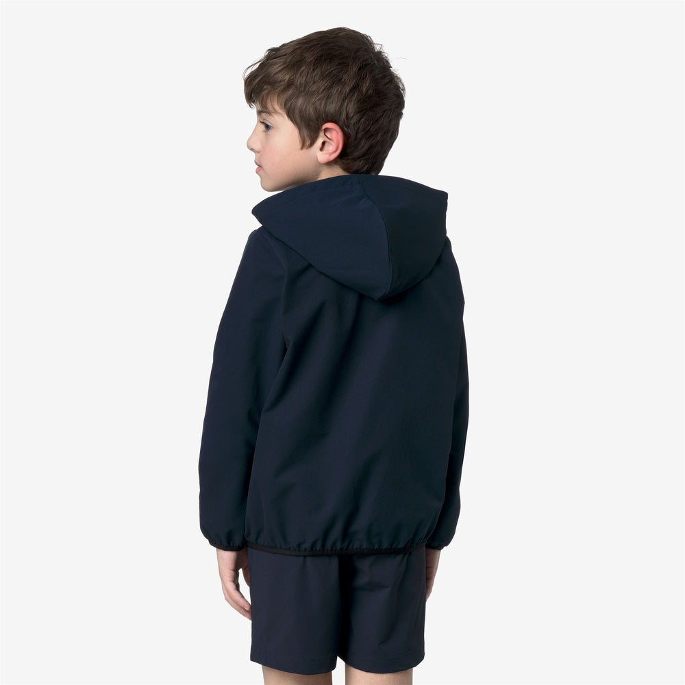P. JOURNEER TRAVEL Fleece Jacket Kid unisex Blue Depth 02