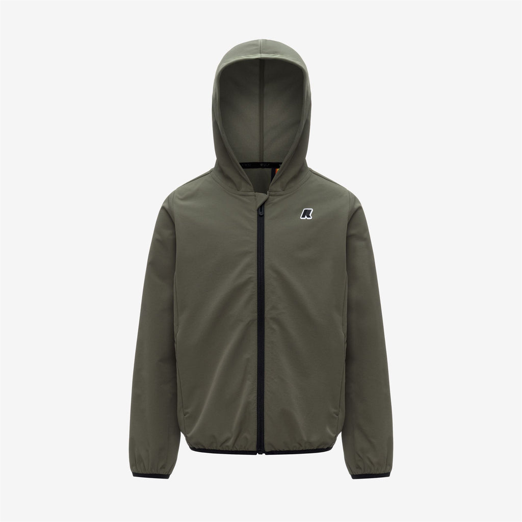 Fleece_Kid unisex_P. JOURNEER TRAVEL_Jacket_Green Lichen - Commercial 1