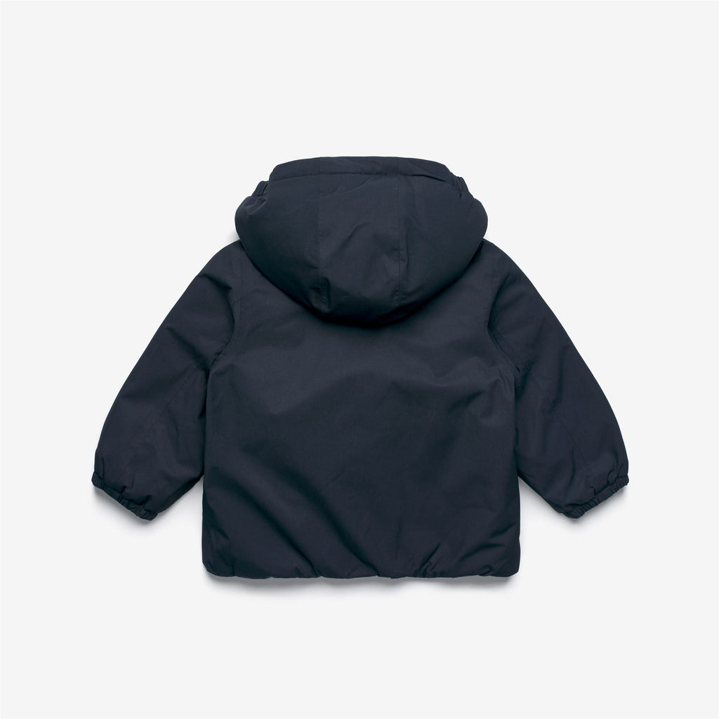 Jackets_KID UNISEX_E. JACK TWILL SOFT BEAVER_Short_Blue D-Grey W - Commercial 2