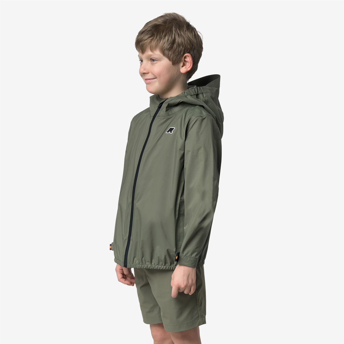 Jackets_Kid unisex_P. CHARMAIN TRAVEL_Short_Green Lichen - Commercial 5
