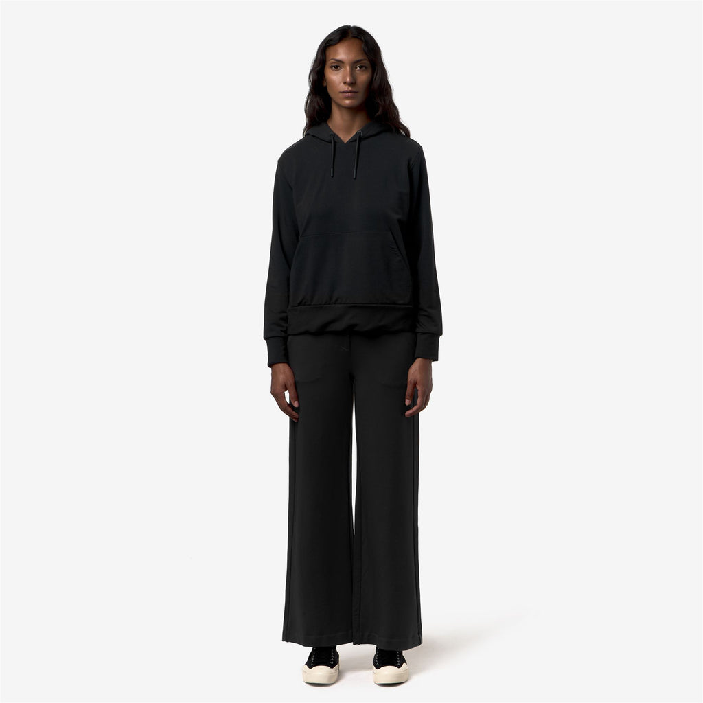 Pants_Woman_JALLE FLEECE_Sport Trousers_Black Greyish - Commercial 4