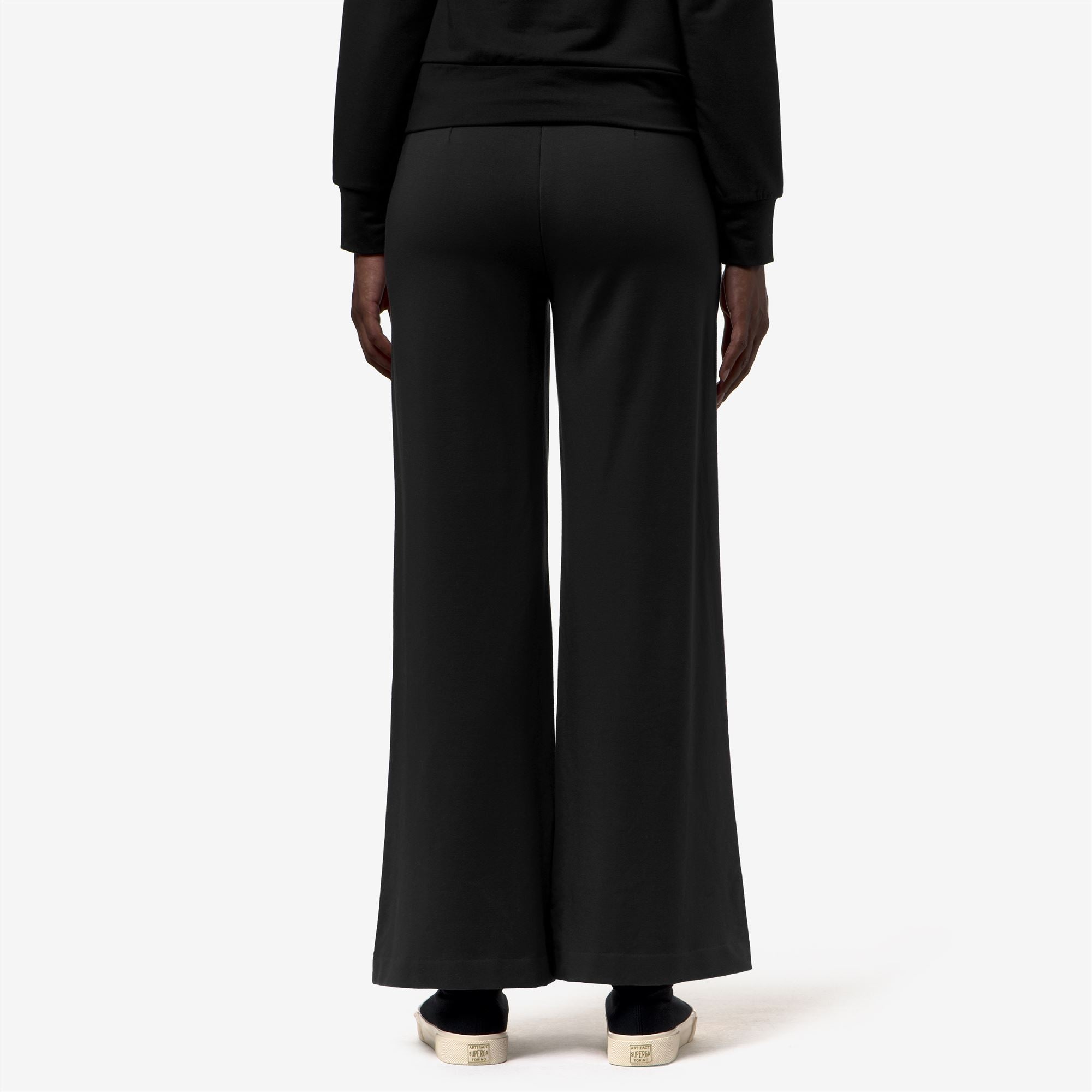 Pants_Woman_JALLE FLEECE_Sport Trousers_Black Greyish - Commercial 6