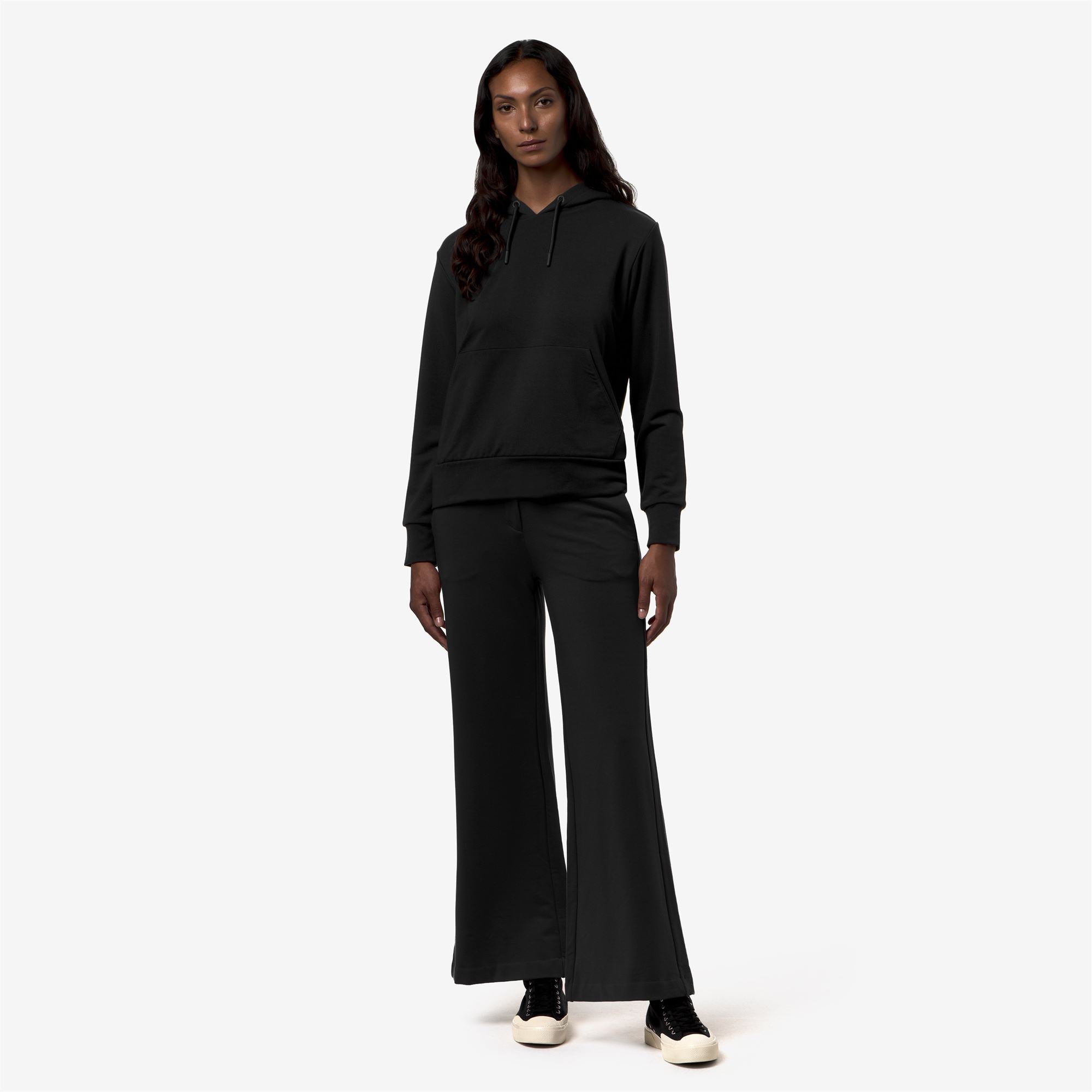 Pants_Woman_JALLE FLEECE_Sport Trousers_Black Greyish - Commercial 7